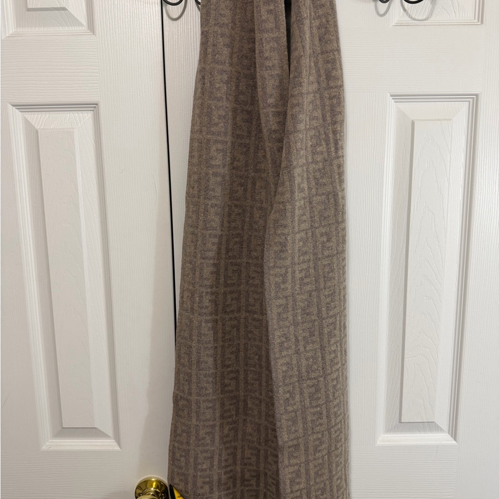 Fendi Beige Knit Accessory